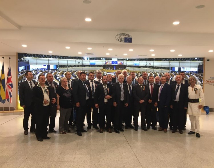 Primarul Neculai Perju s-a aflat în vizită de lucru la Parlamentul European din Bruxelles